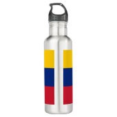 Vlag van Venezuela Waterfles (Achterkant)