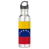 Vlag van Venezuela Waterfles (Voorkant)