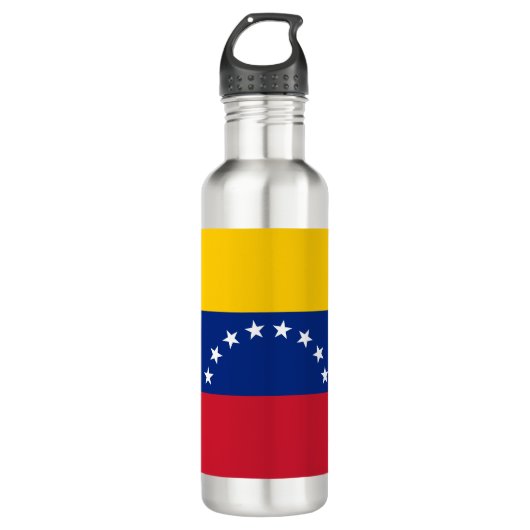 Vlag van Venezuela Waterfles (Voorkant)