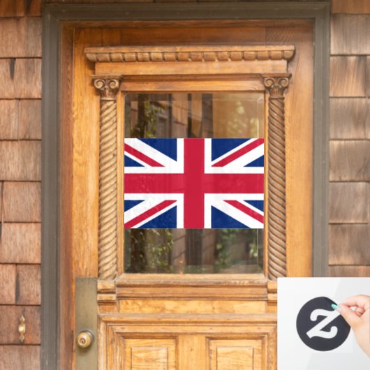 Vlag van Verenigd Koninkrijk Raamsticker (Huis Deur)