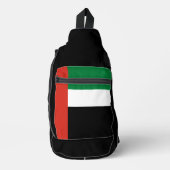 Vlag van Verenigde Arabische Emiraten Sling Bag (Voorkant)