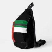 Vlag van Verenigde Arabische Emiraten Sling Bag (Rechterhoek)