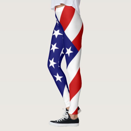 Vlag van Verenigde Staten Leggings (Links)