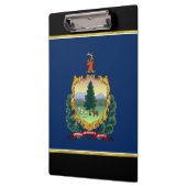 vlag van Vermont Klembord (Links)
