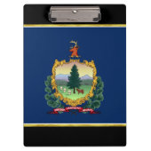 vlag van Vermont Klembord (Voorkant)