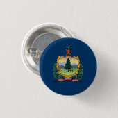 Vlag van Vermonter Vlag van Vermont Ronde Button 3,2 Cm (Voorkant /achterkant)