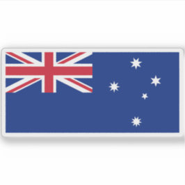 Vlag van Victoria (1870-1877), Australië Sticker