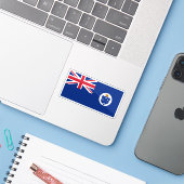Vlag van Victoria (1877), Australië Sticker (Laptop met iPhone)