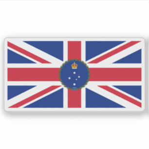 Vlag van Victoria (1903-1952), Australië Sticker