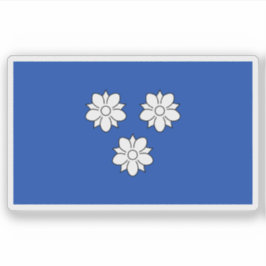 Vlag van Viersen, Duitsland Sticker