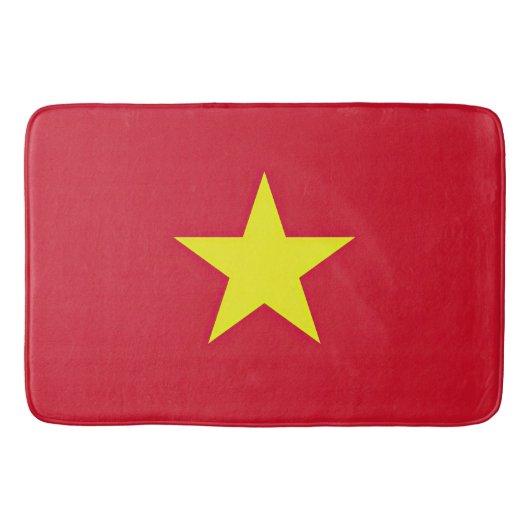 Vlag van Vietnam Badmat (Voorkant)