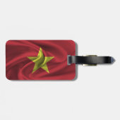 Vlag van Vietnam Bagagelabel (Achterkant horizontaal)