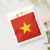 Vlag van Vietnam Bedankzakje (Gezegeld)