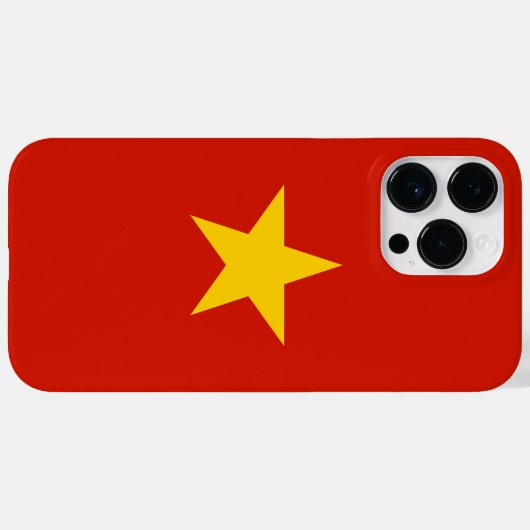 Vlag van Vietnam Case-Mate iPhone Case (Achterkant (horizontaal))