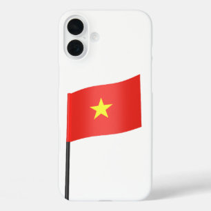 Vlag van Vietnam iPhone 16 Plus Hoesje