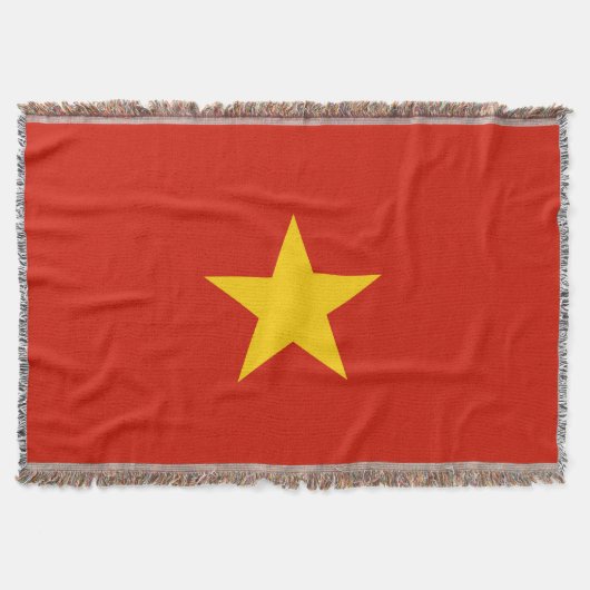 Vlag van Vietnam Deken (Voorkant)