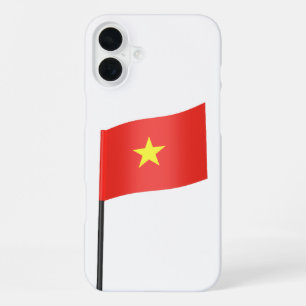 Vlag van Vietnam iPhone 16 Plus Hoesje