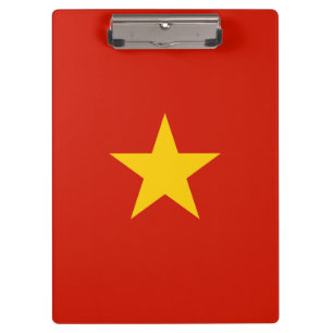 Vlag van Vietnam Klembord