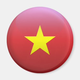 Vlag van Vietnam Magneet