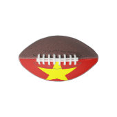 Vlag van Vietnam Mini Football (Voorkant)