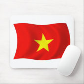 Vlag van Vietnam Muismat (Met muis)