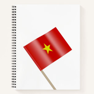 Vlag van Vietnam Notitieboek