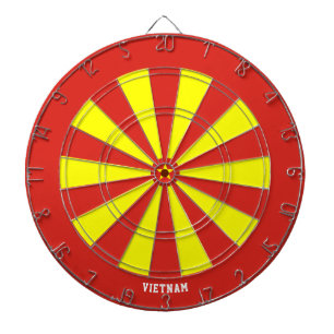 Vlag van Vietnam Patriot's Bullseye Dartbord