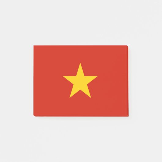 Vlag van Vietnam Post-it® Notes (Voorkant)