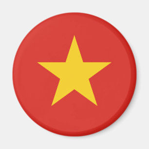 Vlag van Vietnam - Qutainc kboyt Nam Magneet