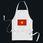 Vlag van Vietnam - Qutainc kboyt Nam Standaard Schort<br><div class="desc">De vlag van Vietnam of "rode vlag met een goudster" (ờ đo vàng)</div>