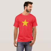 Vlag van Vietnam - Qutainc kboyt Nam T-shirt (Voorkant volledig)