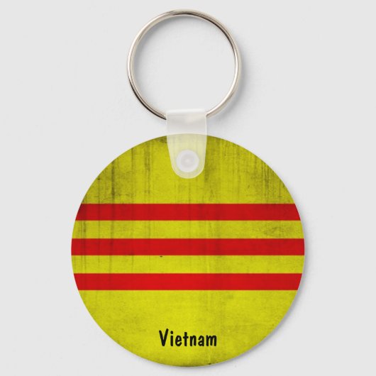 Vlag van Vietnam Sleutelhanger (Voorkant)