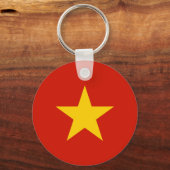 Vlag van Vietnam Sleutelhanger (Voorkant)