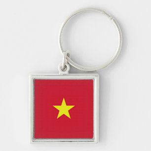 Vlag van Vietnam Sleutelhanger