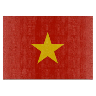 Vlag van Vietnam Snijplank