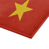 Vlag van Vietnam Snijplank (Hoek)