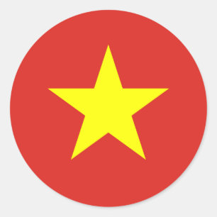 Vlag van Vietnam Sticker