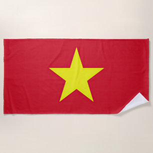 Vlag van Vietnam Strandlaken