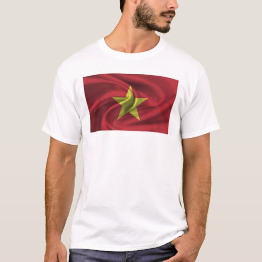 Vlag van Vietnam T-shirt (Voorkant)