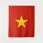 Vlag van Vietnam Wandkleed (Voorkant)
