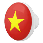 Vlag van Vietnamese keramische Knob Knop (Rechts)