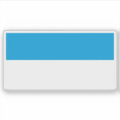 Vlag van Viljandi, Estland Sticker (Voorkant)