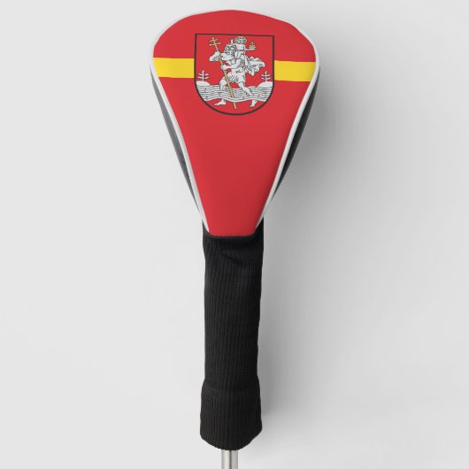 Vlag van Vilnius, Hoesje Golf van Litouwen Golfheadcover (Voorkant)