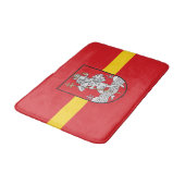 Vlag van Vilnius, Litouwen Bath Mat (Gekanteld)