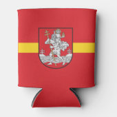 Vlag van Vilnius, Litouwen Blikje Koeler (Voorkant)