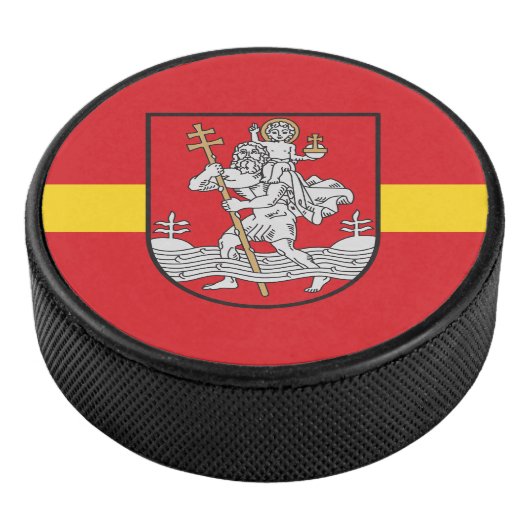 Vlag van Vilnius, Litouwen Hockey Puck (3/4)