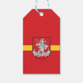 Vlag van Vilnius, Litouwse Labels Cadeaulabel (Voorkant)