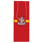 Vlag van Vilnius, Litouwse wijnzak Wijn Cadeautas (Voorkant)