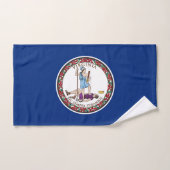 Vlag van Virginia Bad Handdoek (Handdoek)