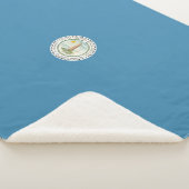 Vlag van Virginia Beach (Virginia, VS) Sherpa Deken (3/4)